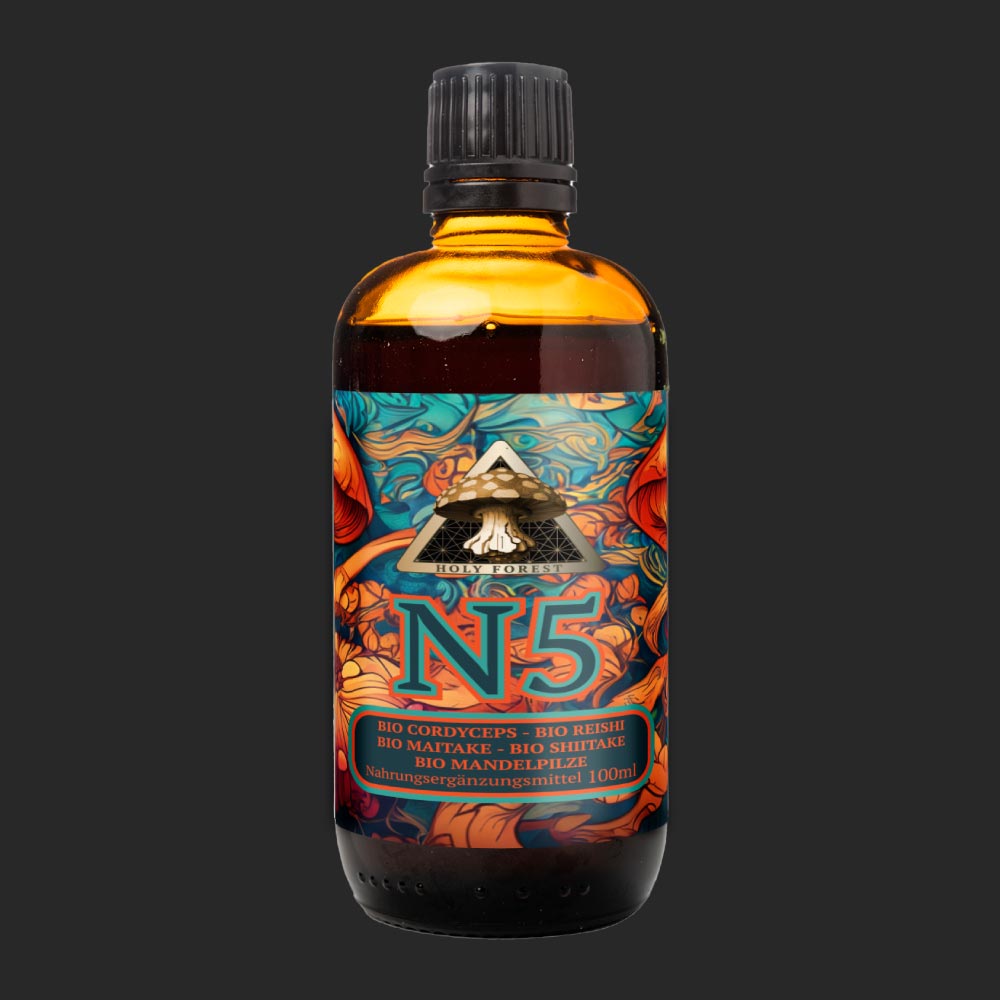 N5 Bio Cordyceps, Mandel, Maitake, Shiitake, Reishi