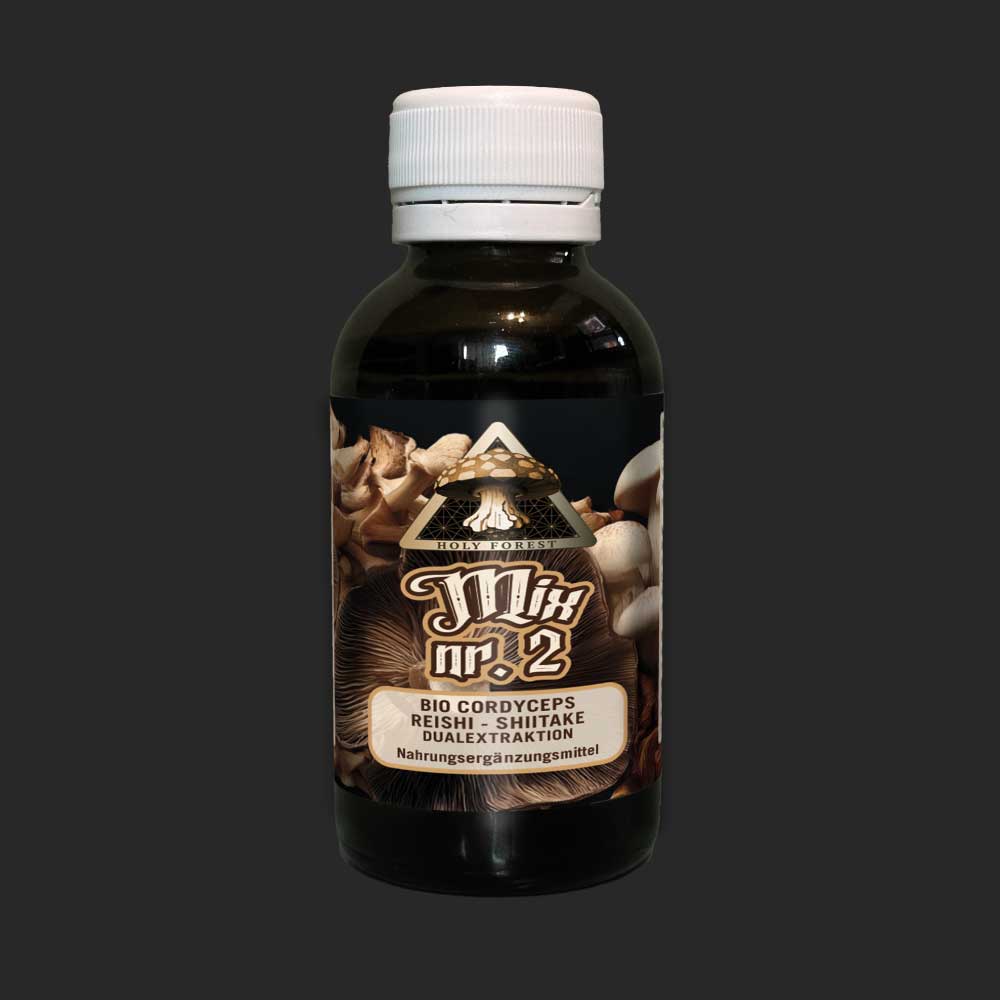 Mix Nr. 2 – Bio Cordyceps, Reishi & Shiitake