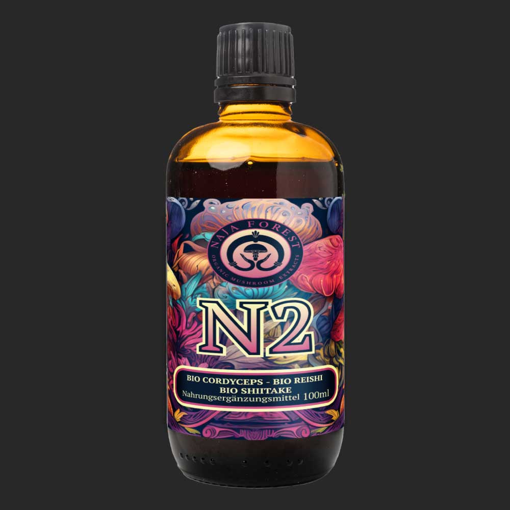 N2 Bio Cordyceps, Reishi, Shiitake 100ml