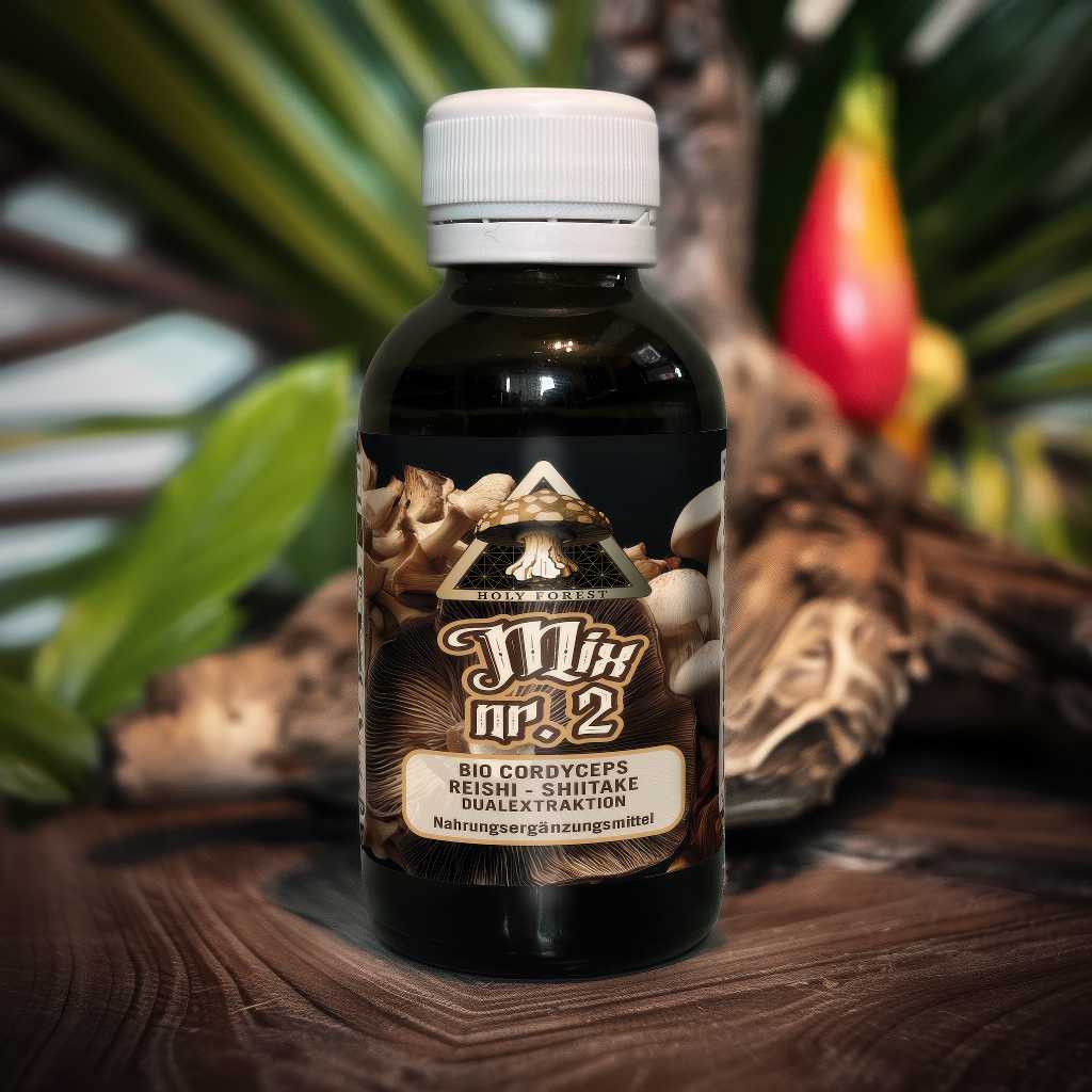 Mix Nr. 2 – Bio Cordyceps, Reishi & Shiitake