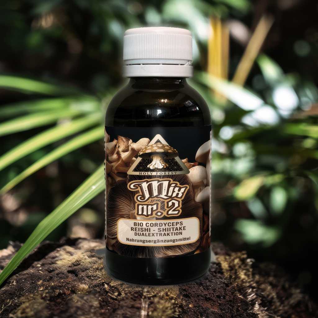 Mix Nr. 2 – Bio Cordyceps, Reishi & Shiitake
