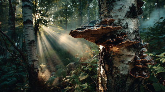 Chaga Vitalpilz: Die Kraft des Waldes in jedem Tropfen