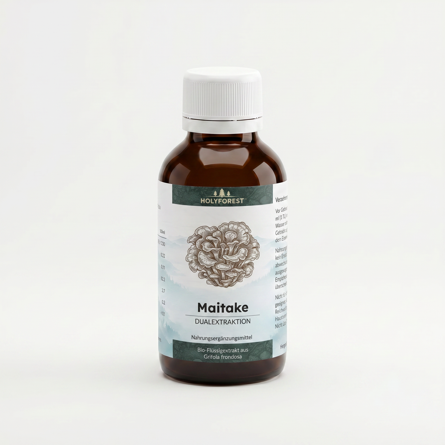 Bio Maitake Flüssigextrakt Dualextraktion – Holyforest