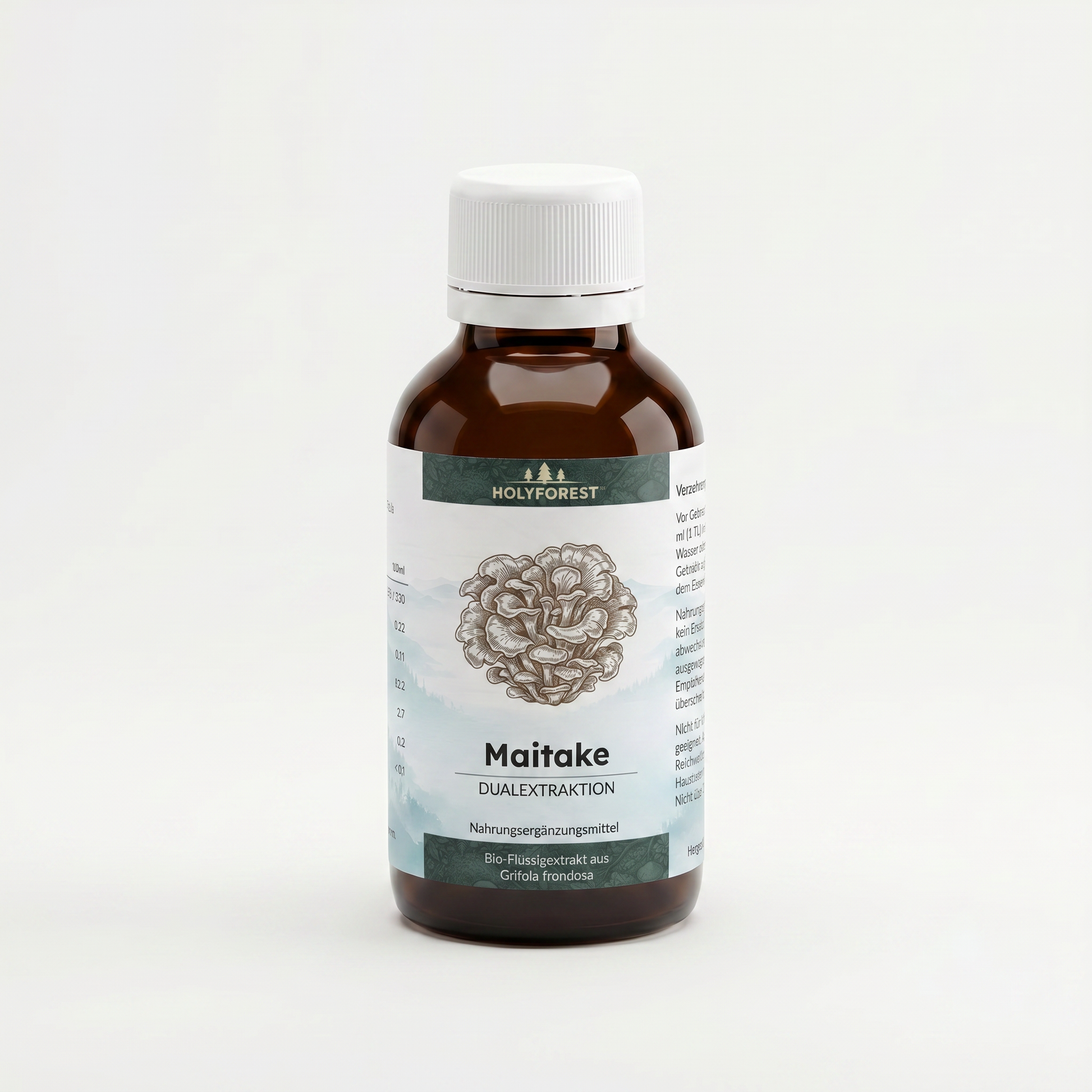 Bio Maitake Flüssigextrakt Dualextraktion – Holyforest