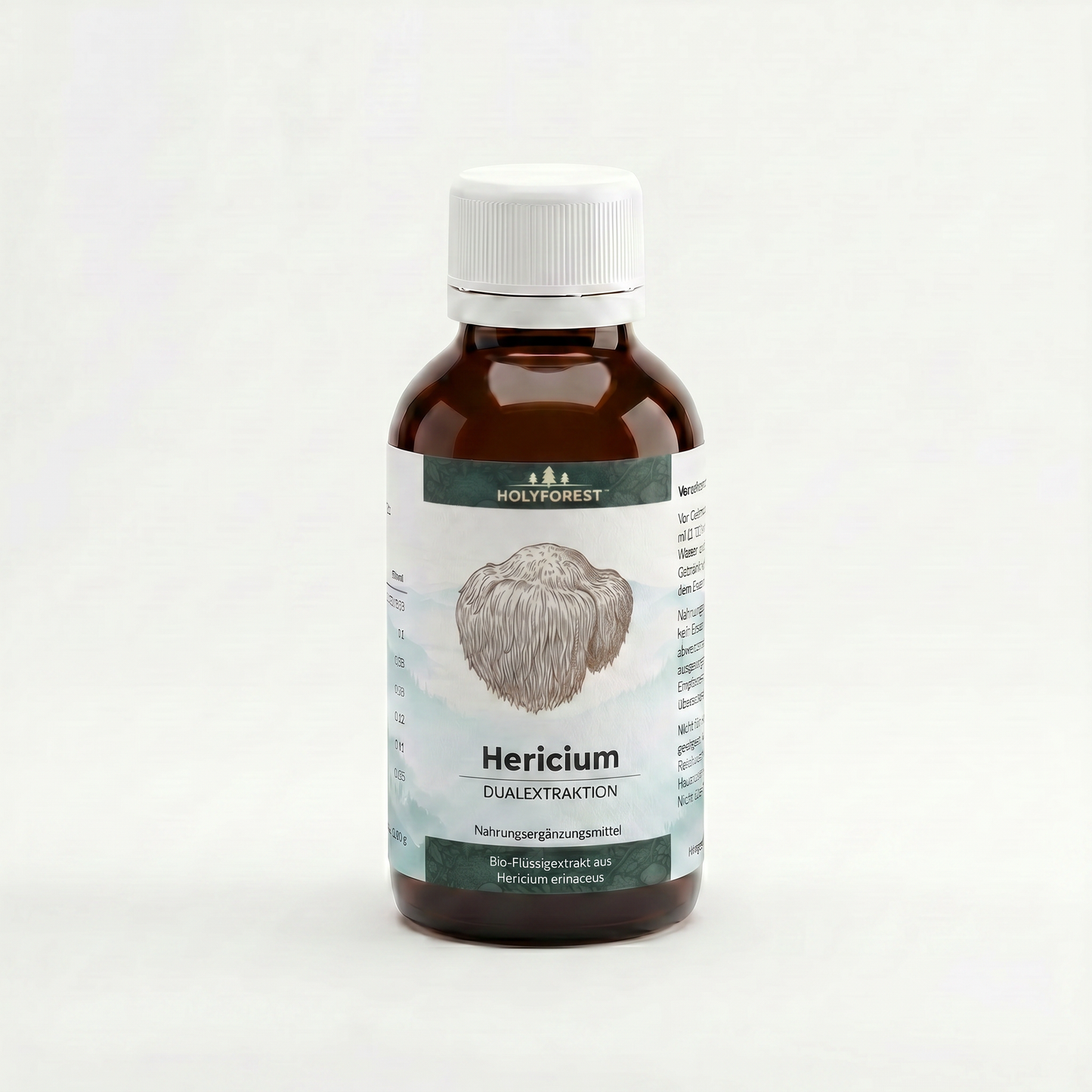 Bio Hericium Flüssigextrakt Dualextraktion – Holyforest