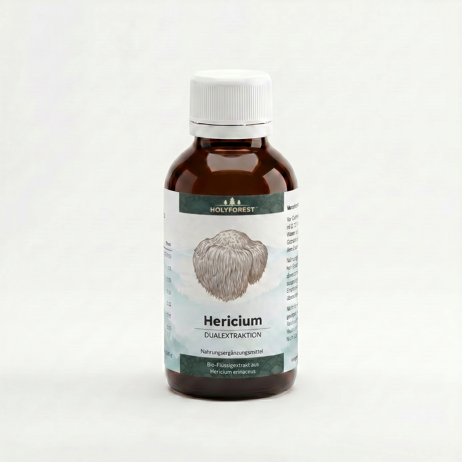 Bio Hericium Flüssigextrakt Dualextraktion – Holyforest