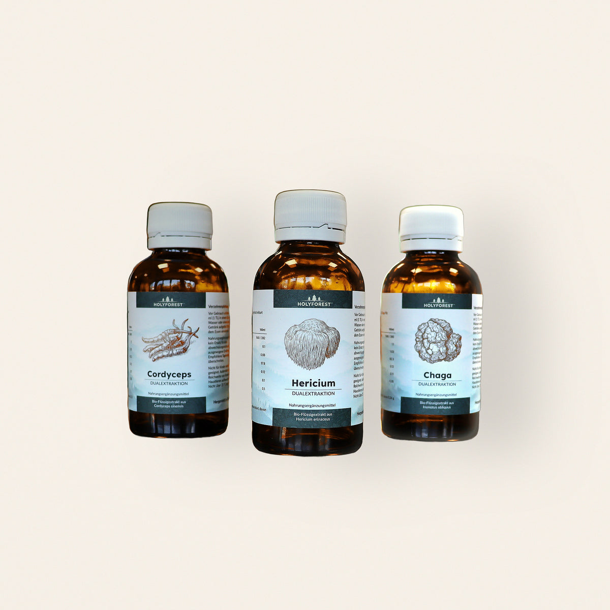 Power Bundle – die drei enthaltenen Extrakte