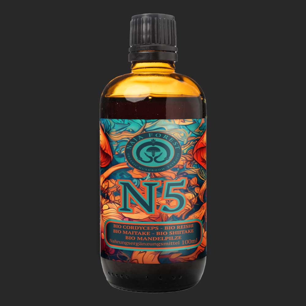 N5 Bio Cordyceps, Mandel, Maitake, Shiitake, Reishi 100ml