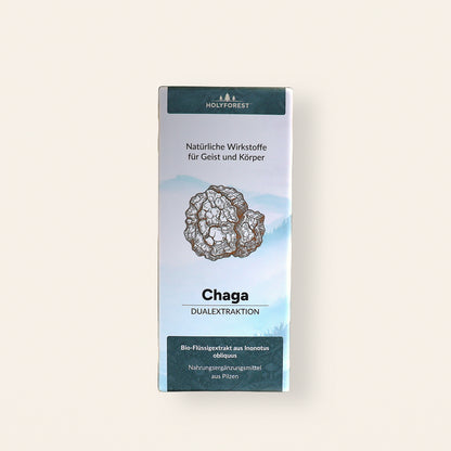 Bio Chaga – Faltschachtel, Vorderseite