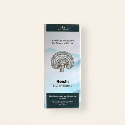 Bio Reishi – Faltschachtel, Vorderseite