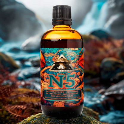 N5 Bio Cordyceps, Mandel, Maitake, Shiitake, Reishi