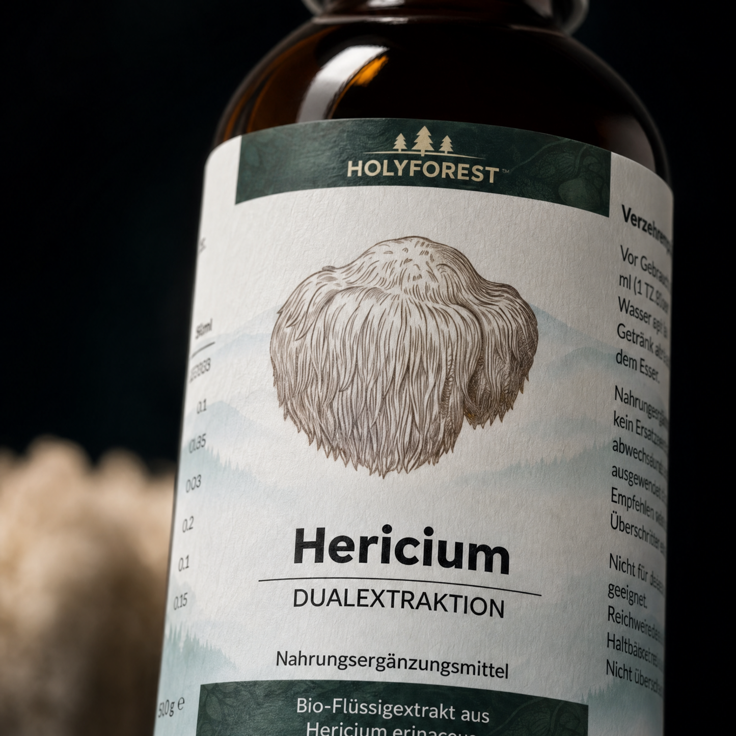 Hericium Closeup