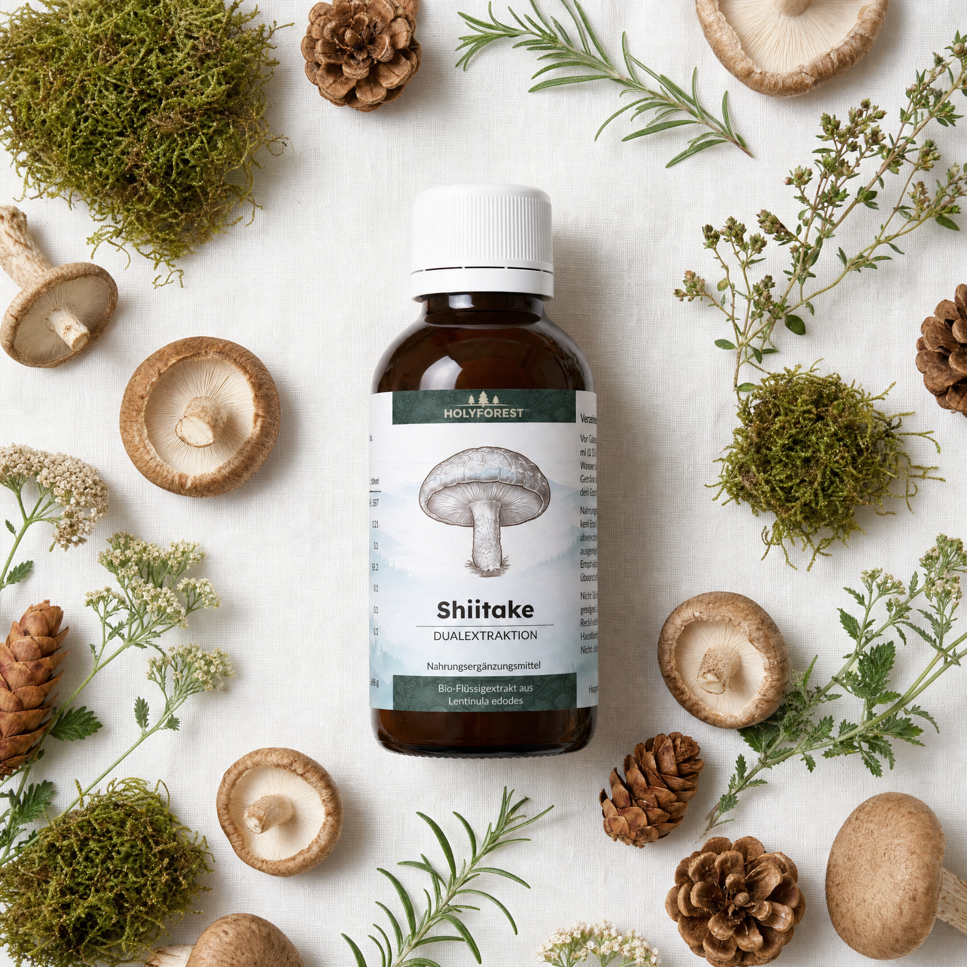 Shiitake Flat Lay
