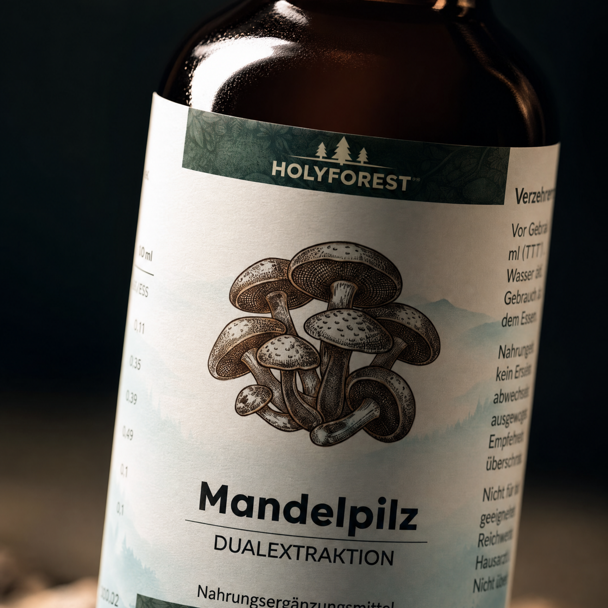 Mandelpilz Closeup