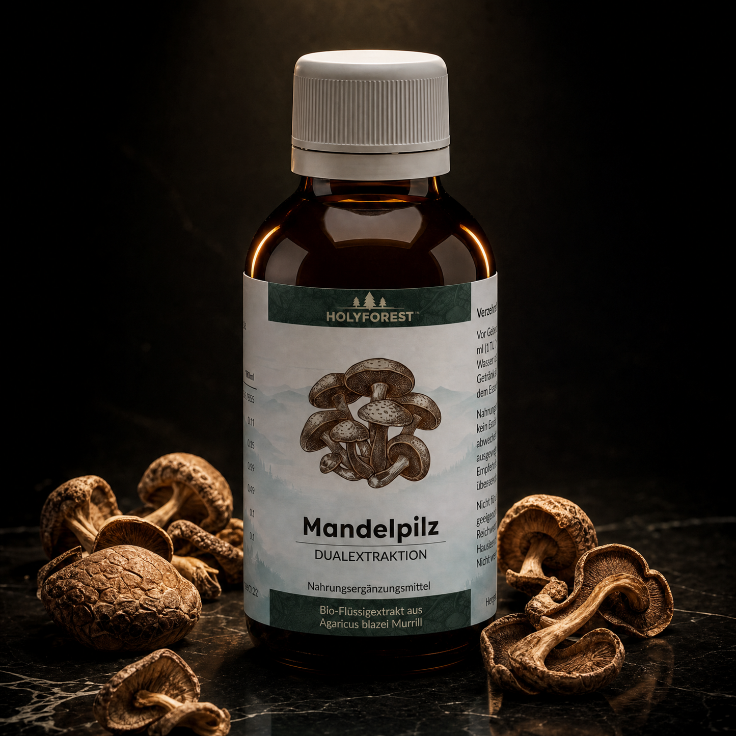 Mandelpilz Dark Premium