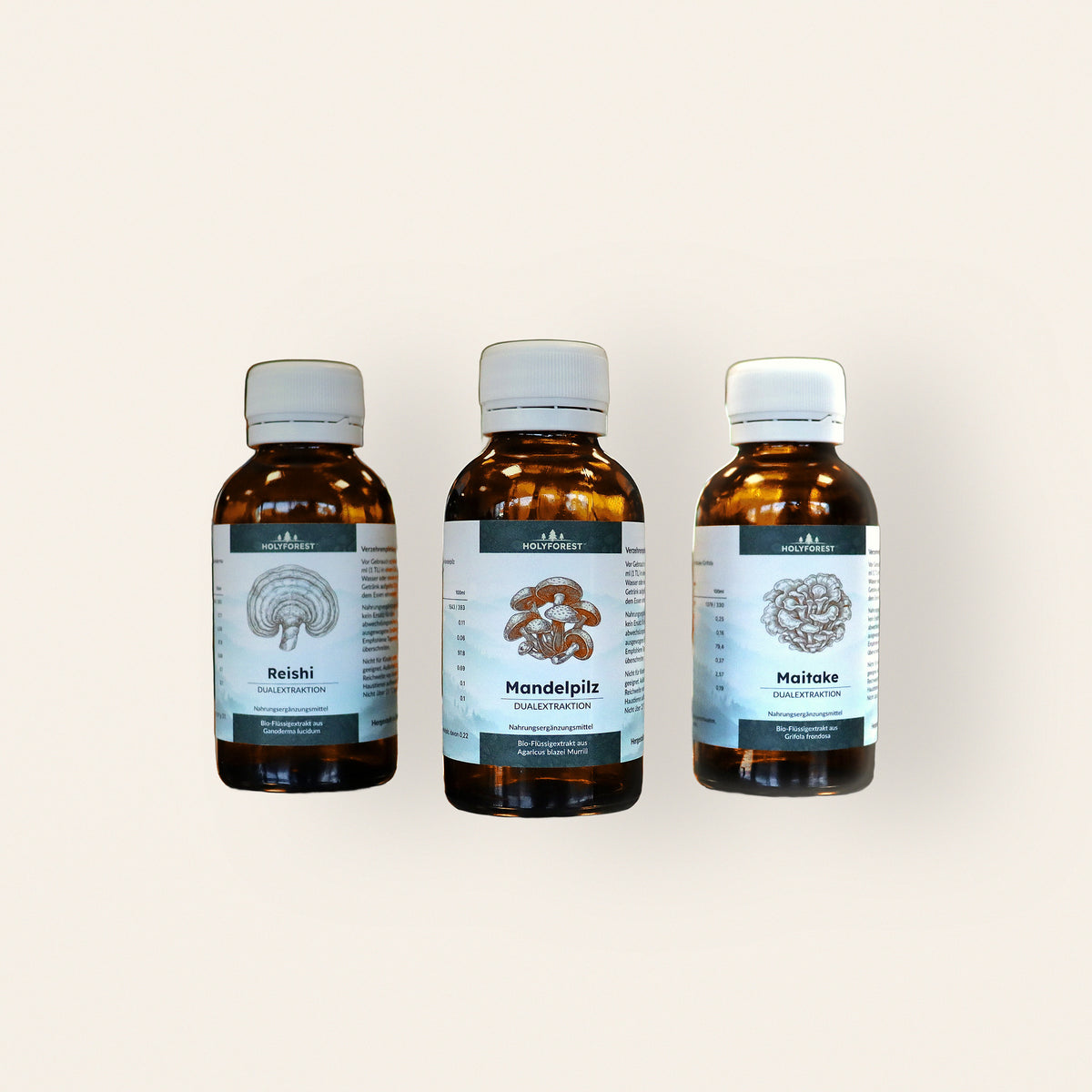 Recovery Bundle – die drei enthaltenen Extrakte